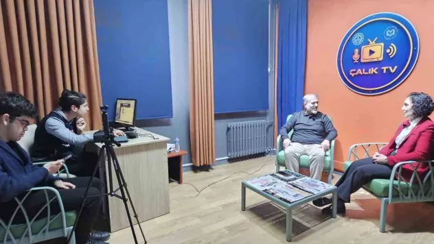 Kayseri'de Liseliler Kendi Televizyonlarını Kurdu: Çalık TV Yayında!