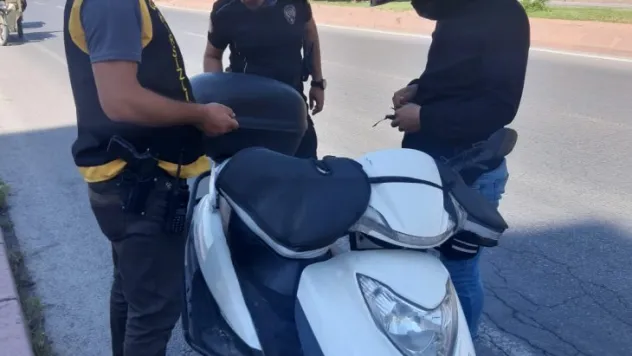 Kayseri'de motosiklet ve Tofaş marka araç denetimi gerçekleştirildi