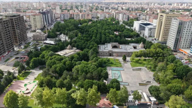 Kayseri'de Park Güvenliği İçin Kameralı Takip