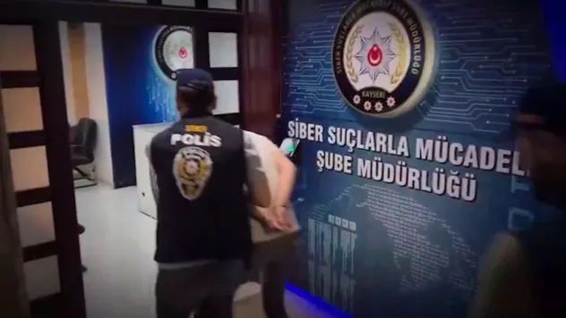 Kayseri'de sber suçlar operasyonu: 7 Gözaltı