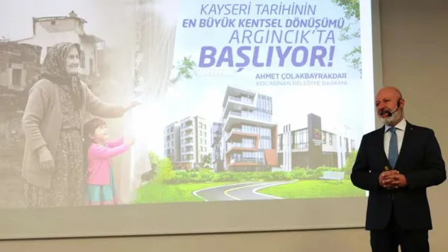 Kayseri'de Tarihi Kentsel Dönüşüm Projesi: Argıncık Yeniden Doğuyor