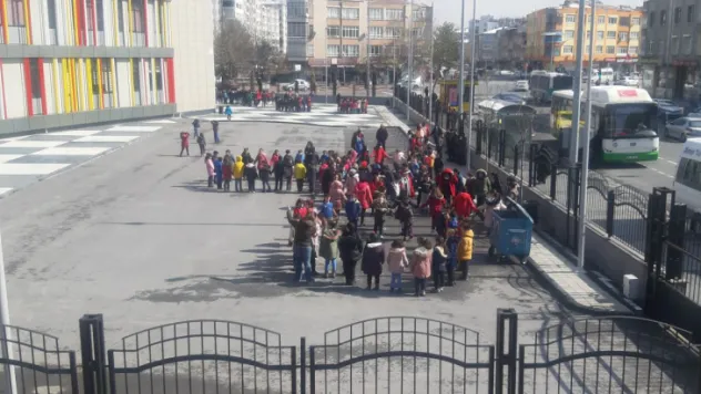 Kayseri'de tüm okullarda deprem tatbikatı yapıldı