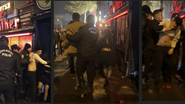 Kayseri'de yılbaşı kutlamalarında kavga