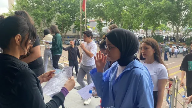 Kayseri'de YKS'nin ikinci oturumu (AYT) başladı