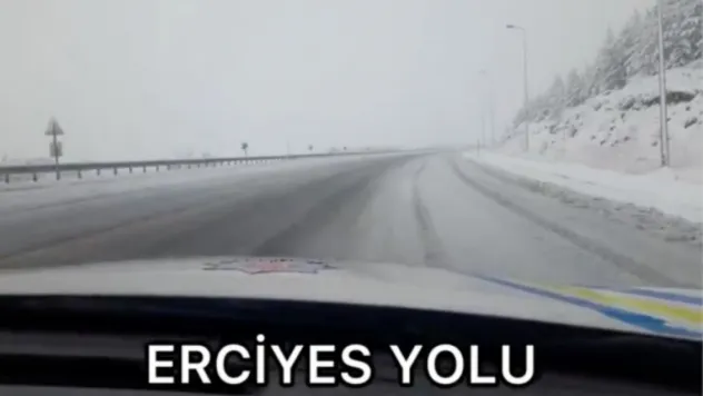 Kayseri'de yollar trafiğe açık