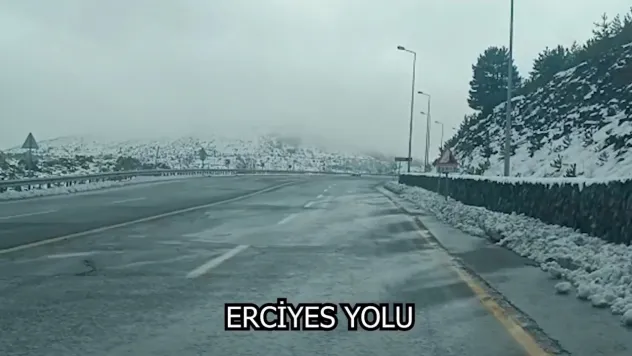 Kayseri'de yollar trafiğe açık