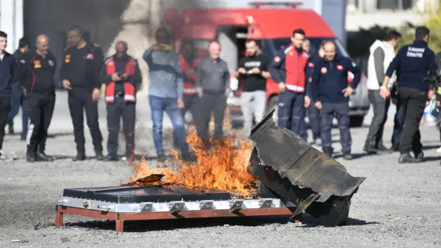 Kayseri İtfaiyesi bir ayda 859 olaya müdahale etti