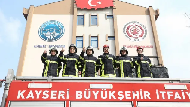 Kayseri itfaiyesi ilk 3 ayda 2 bin 73 vakaya müdahale etti
