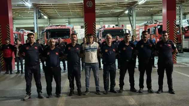 Kayseri itfaiyesinden Antalya'daki yangın söndürme çalışmalarına destek