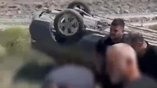 Kayseri-Malatya karayolunda araç takla attı: 1 yaralı