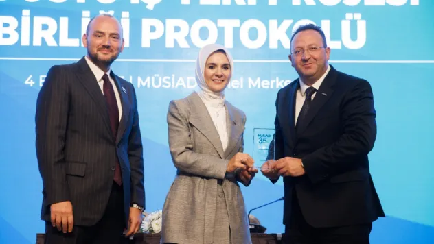 Kayseri MÜSİAD'a 'Aile Dostu İş Yeri' projesine katkı ödülü