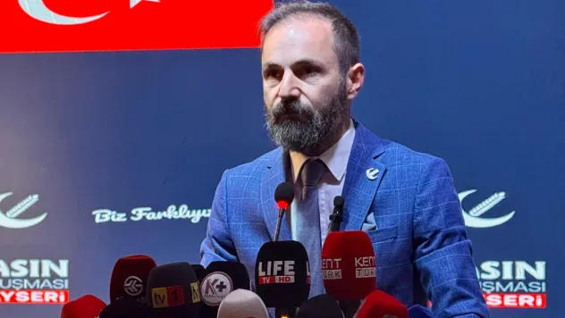 Kayseri'nin ana muhalefet partisi YRP İl Başkanı Özcan, 'Aldığımız Yüzde 20'lik oyu bazı çevreler maalesef hazmedemiyor'