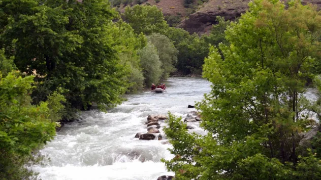 Kayseri'nin görülmeye değer noktası: Zamantı Irmağı