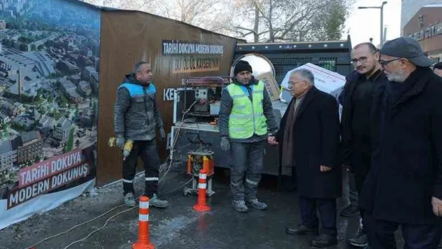 Kayseri'nin ödüllü 'İçerişar Projesi' uygulama alanında inceleme