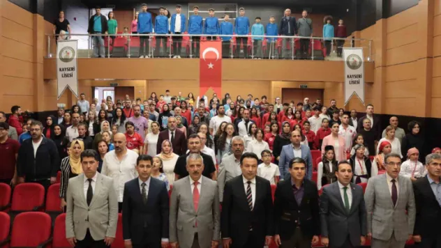 Kayseri'nin yıldızları ödüllendirildi