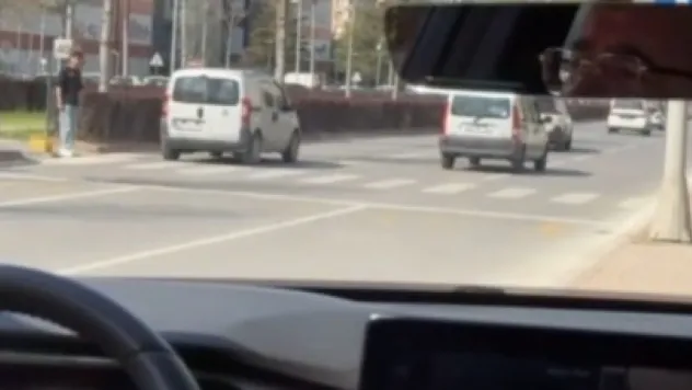 Kayseri polisinden 'Yaya Geçidi' denetimi