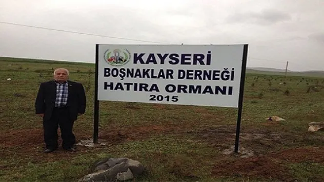 Kayseri Boşnaklar Derneği şehitler için hatıra ormanı oluşturdu