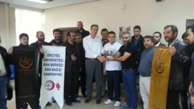 Kayseri Erbakan Vakfı'ndan Kan Bağışı 