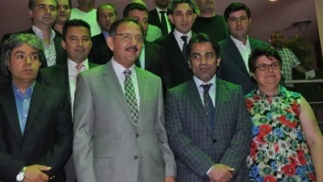 Kayseri Gazeteciler Cemiyeti Yönetimi Başkan Özhaseki'yi Ziyaret Etti 