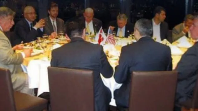 Kayseri imamı ile ABD senatörü aynı karede