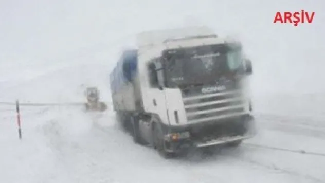 KAYSERİ MALATYA KARA YOLUNDA KAR YAĞIŞI VE TİPİ UYARISI 