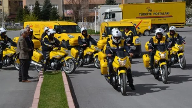 Kayseri PTT Başmüdürlüğüne yeni araç teslim töreni
