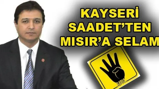 Kayseri Saadet'ten Mısır'a Selam