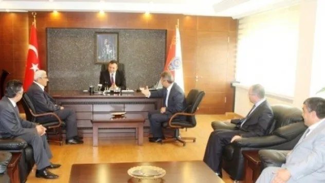 Kayseri Şeker Yöneticileri, İl Emniyet Müdürünü Ziyaret Ettiler 