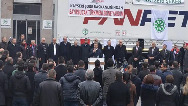 KAYSERİ ŞEKERDEN BAYIRBUCAĞA GÖNÜL KÖPRÜSÜ  KURULDU