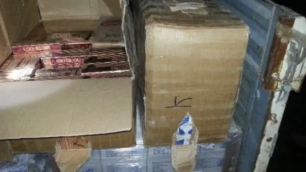 Kayseri'de 50 Bin Kaçak Sigara Ele Geçirildi 