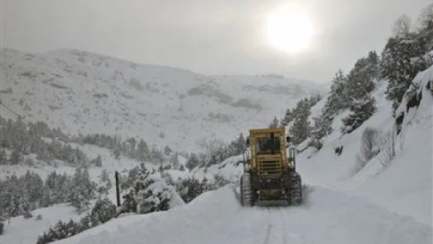 Kayseri'de 50 Köy Yolu Ulaşıma Kapalı 
