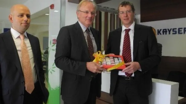 Kayserigaz Almanya Büyükelçisini Ağırladı 