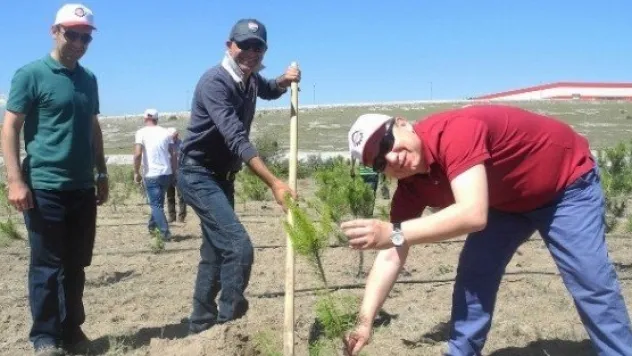 Kayserigaz Soma'da Hayatını Kaybeden Madencileri Andı 