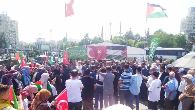 Kayserili Aktivistler Mısır'a Yola Çıktı: Küresel Gazze Yürüyüşü İçin Uğurlama Töreni