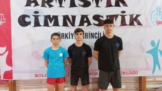 Kayserili cimnastikçi Türkiye Şampiyonu oldu