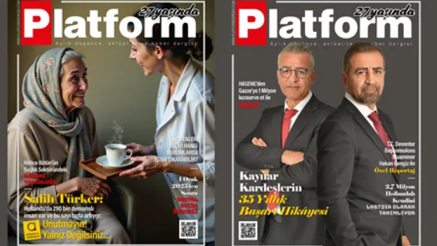 Kayserili Gazeteciden Avrupa'da 28 Yıllık Başarı Hikayesi: PLATFORM Dergisi