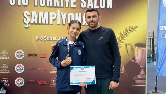 Kayserili sporcu Nursena Kalay Türkiye Şampiyonu oldu