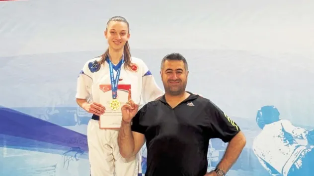 Kayserili sporcu Olcay İrem Türkiye Şampiyonu oldu