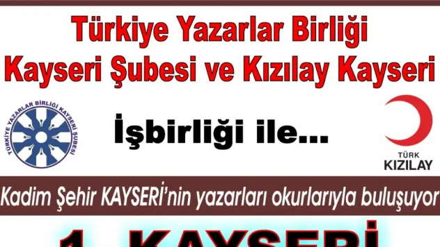 Kayserili yazarlar, kitapseverlerle buluşuyor