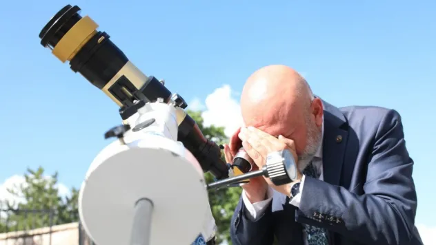 Kayserililer,  Gök Gözlem Evi ile uzayın derinliklerine yolculuk yaptı