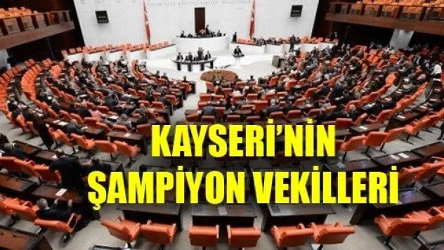 Kayseri'nin Şampiyon Vekilleri