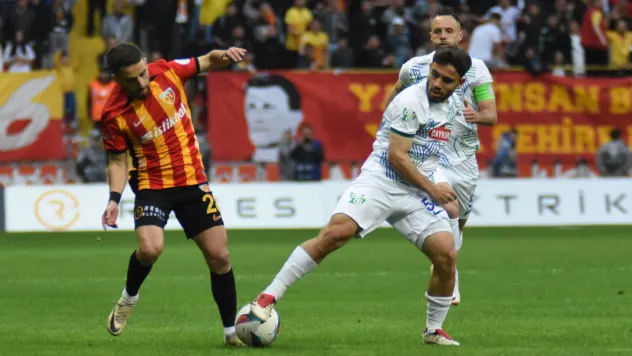 Kayserispor- Çaykur Rizespor: 1-0