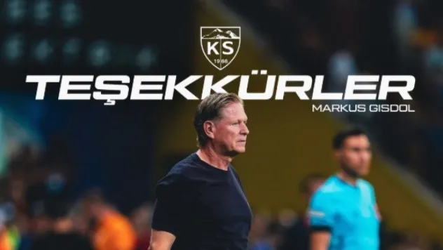 Kayserispor'da Gisdol dönemi sona erdi