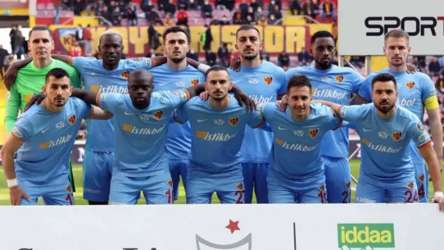 Kayserispor'un 7 haftalık maç programı belli oldu
