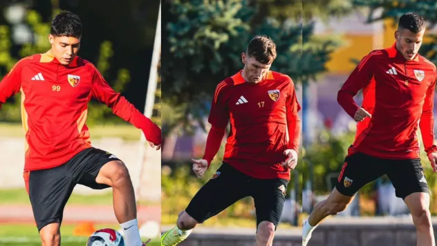 Kayserispor'un Fatih Karagümrük mesaisi devam ediyor