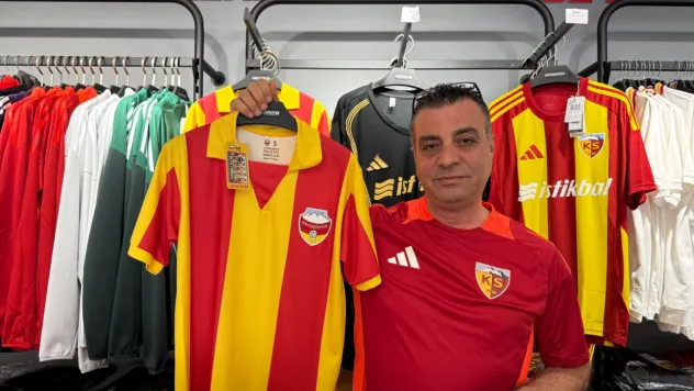 Kayserispor'un tarihi forması kapış kapış
