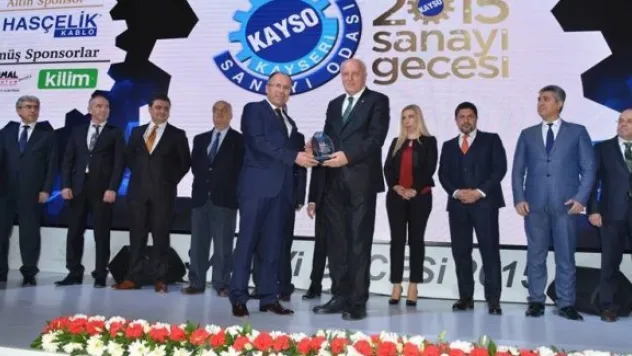 KAYSO SANAYİ GECESİNDE KAYSERİ ŞEKER'E İKİ ÖDÜL