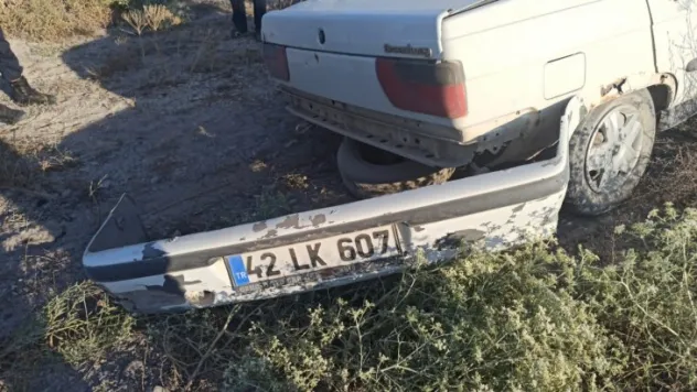 Kaza yapan muhtar, ölümden döndü