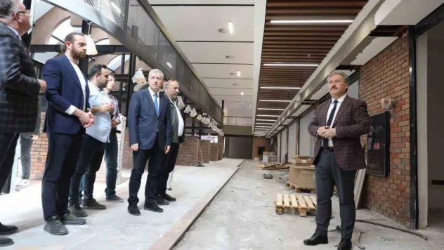 Kendine has mimarisi ile 'Çarşı Melikgazi' yakında kapılarını aralayacak