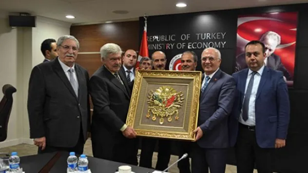KESOB'DAN Ekonomi Bakanı Elitaş'a Hayırlı Olsun Ziyareti